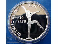 Vanuatu 10 Vatu 1996 UNC ΑΠΟΔΕΙΞΗ Σπάνιο