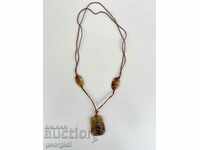 Jade necklace / necklace / madallion. №2060