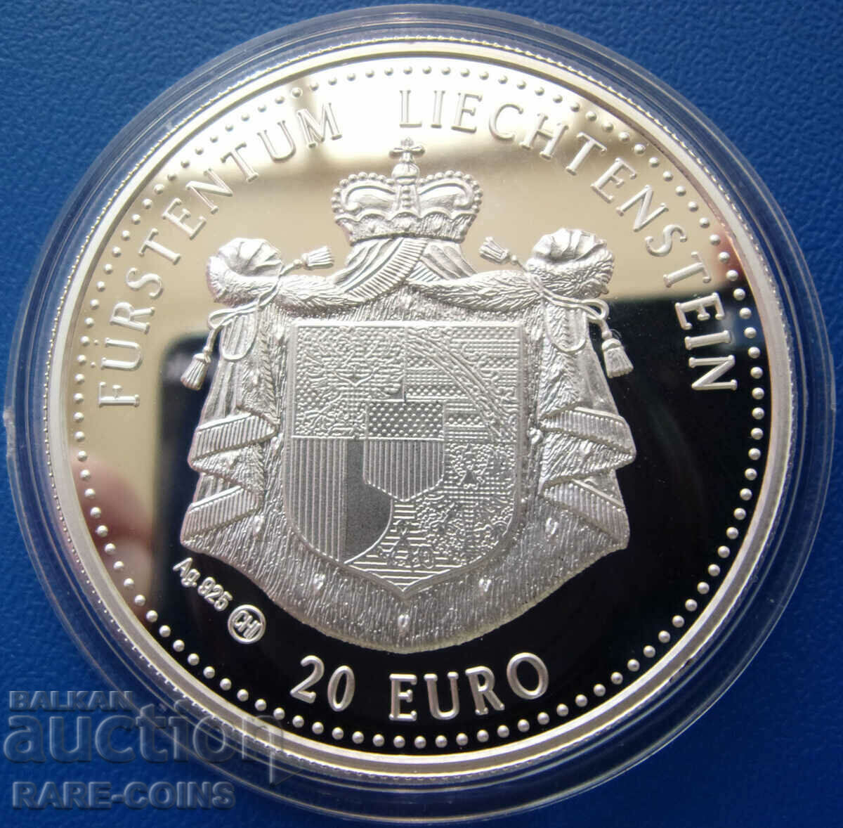 Liechtenstein 20 Euro 1996 UNC PROOF Rar Original cu preț € 63.91 | 125.00 BGN