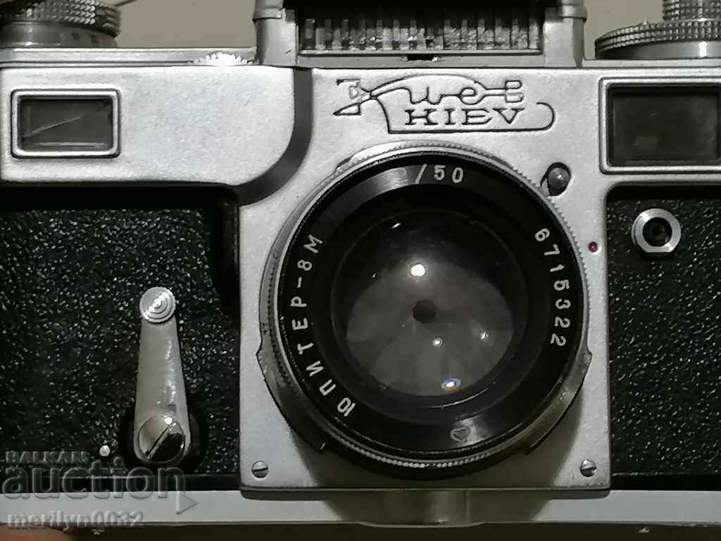 Social Photo Camera "Kiev" Photo Film USSR - 5 Social Photo Camera "Kiev" Photo Film USSR - 5