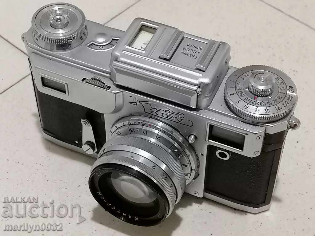 Social Photo Camera "Kiev" Photo Film USSR - 6 Social Photo Camera "Kiev" Photo Film USSR - 6