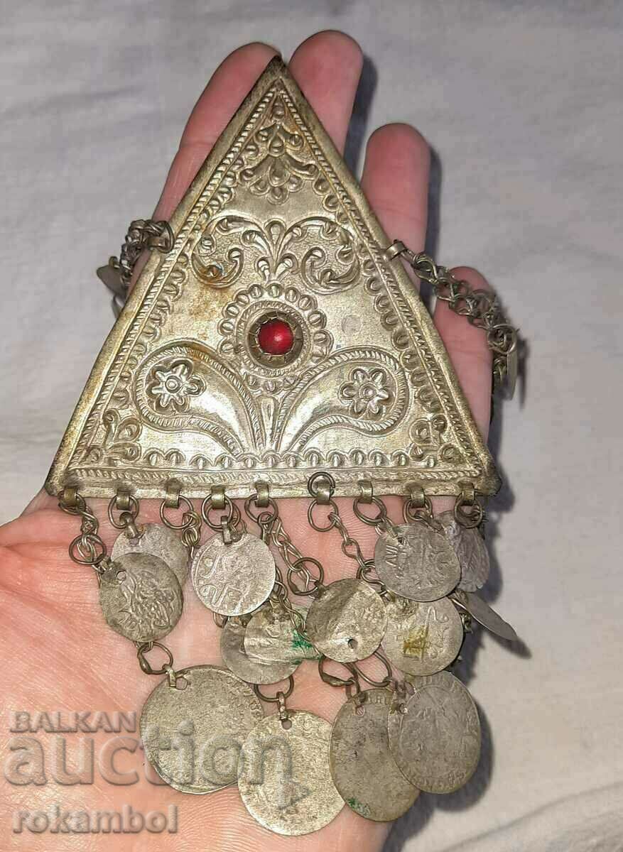 Old Macedonian silver jewelry, breastplate - 6 Old Macedonian silver jewelry, breastplate - 6