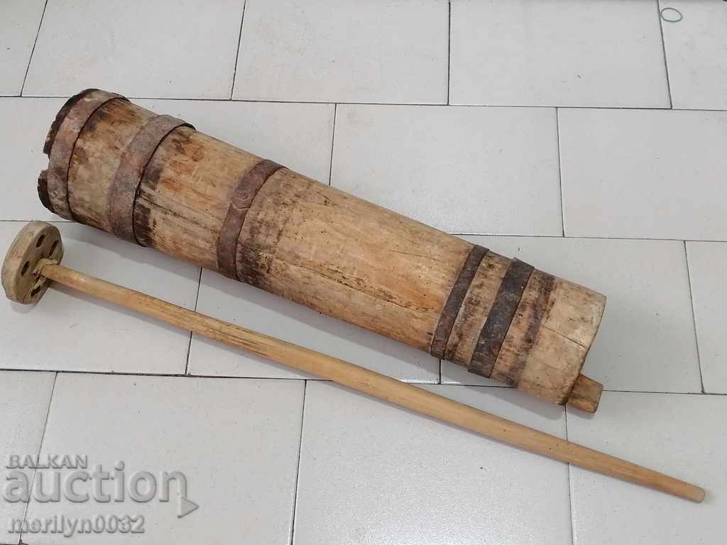 Butter churn, wood, wooden with price 82.00 BGN | € 41.93 Butter churn, wood, wooden with price 82.00 BGN | € 41.93