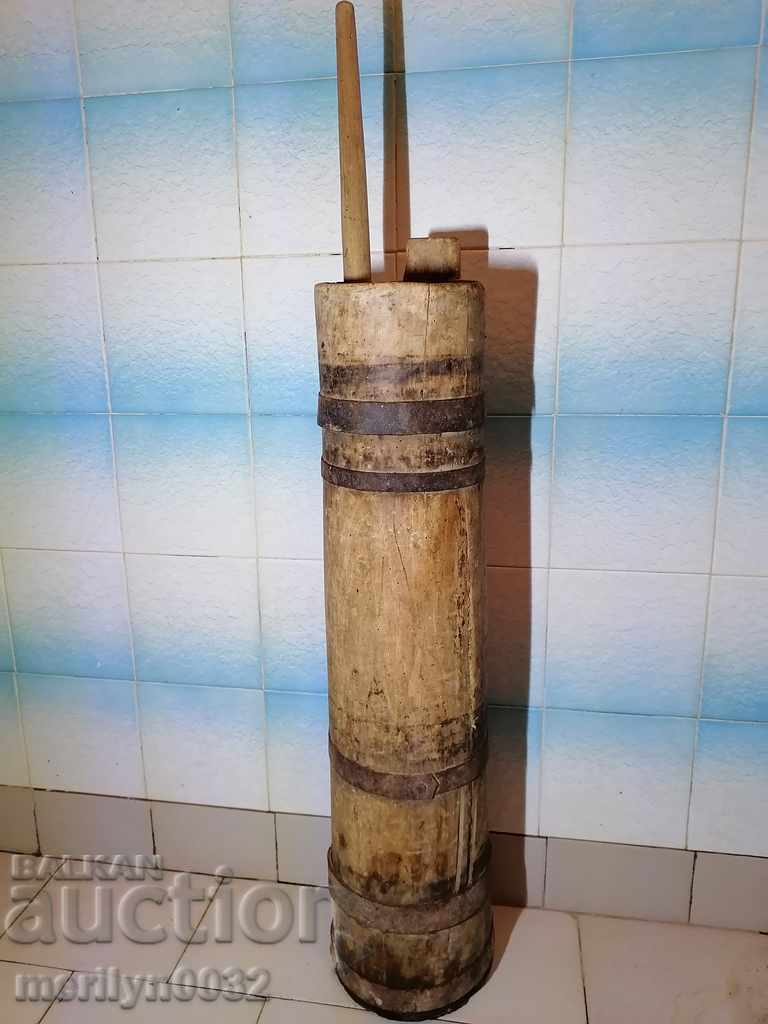 Butter churn, wood, wooden Butter churn, wood, wooden