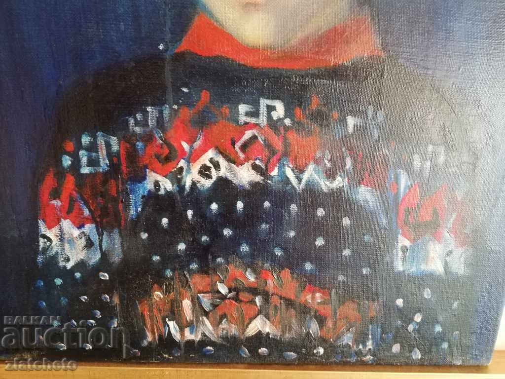 Auction Old master painting - Portrait. Unsigned Auction Old master painting - Portrait. Unsigned