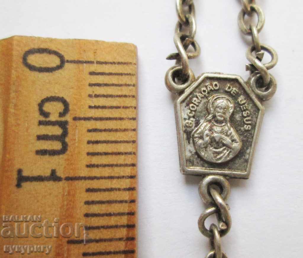 Auction Old Catholic prayer rosary Fatima Auction Old Catholic prayer rosary Fatima