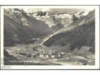 Traveling postcard Park Hoe Tauern before 1939 Austria