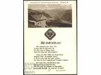Postcard Zillertal Wild Goat Hut before 1939 Austria