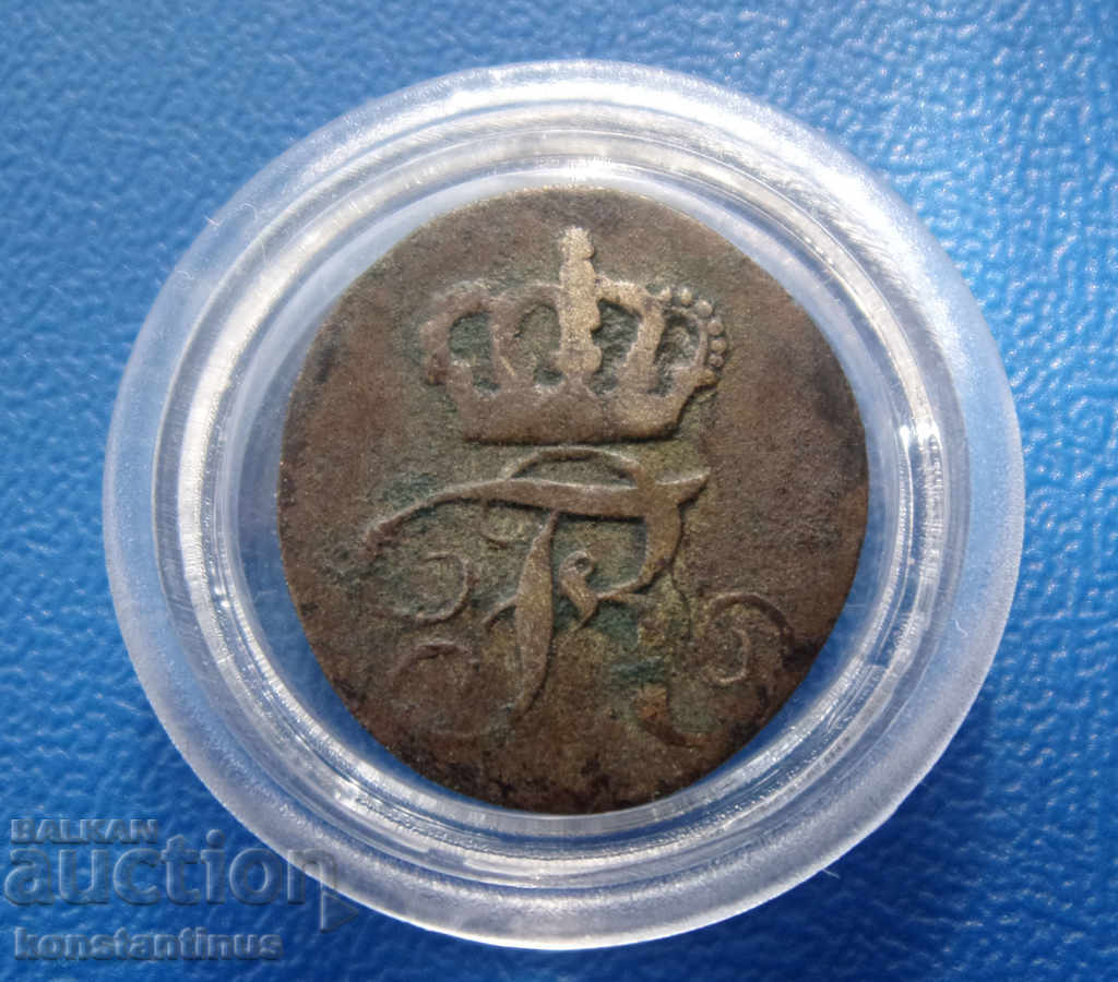 Württemberg 1 Kreuzer 1814 Very Rare with price € 71.58 | 140.00 BGN