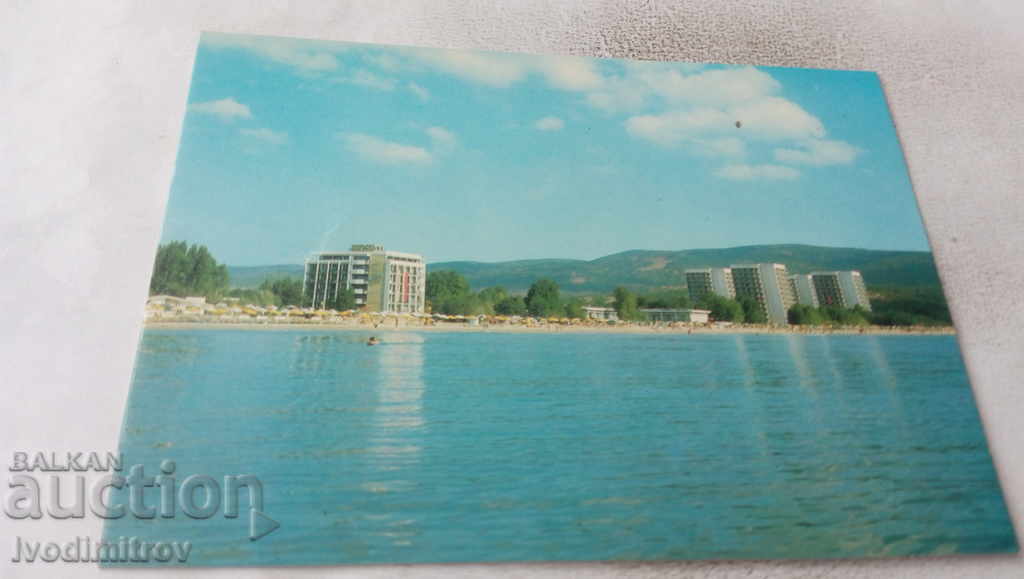 Carte poștală Sunny Beach 1976