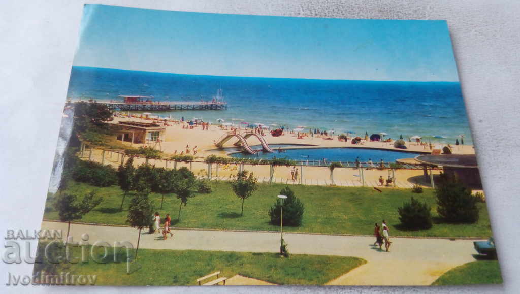 Postcard Golden Sands Children's Pool
