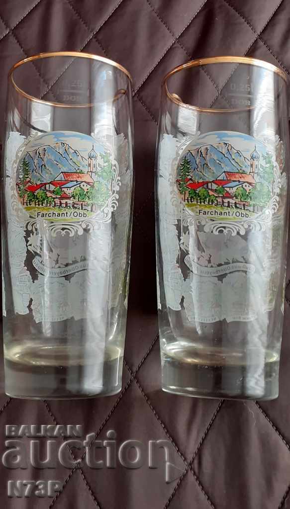 GLASS. GLASSES. COLLECTION. BEER. MADE IN GERMANY. - 7 GLASS. GLASSES. COLLECTION. BEER. MADE IN GERMANY. - 7