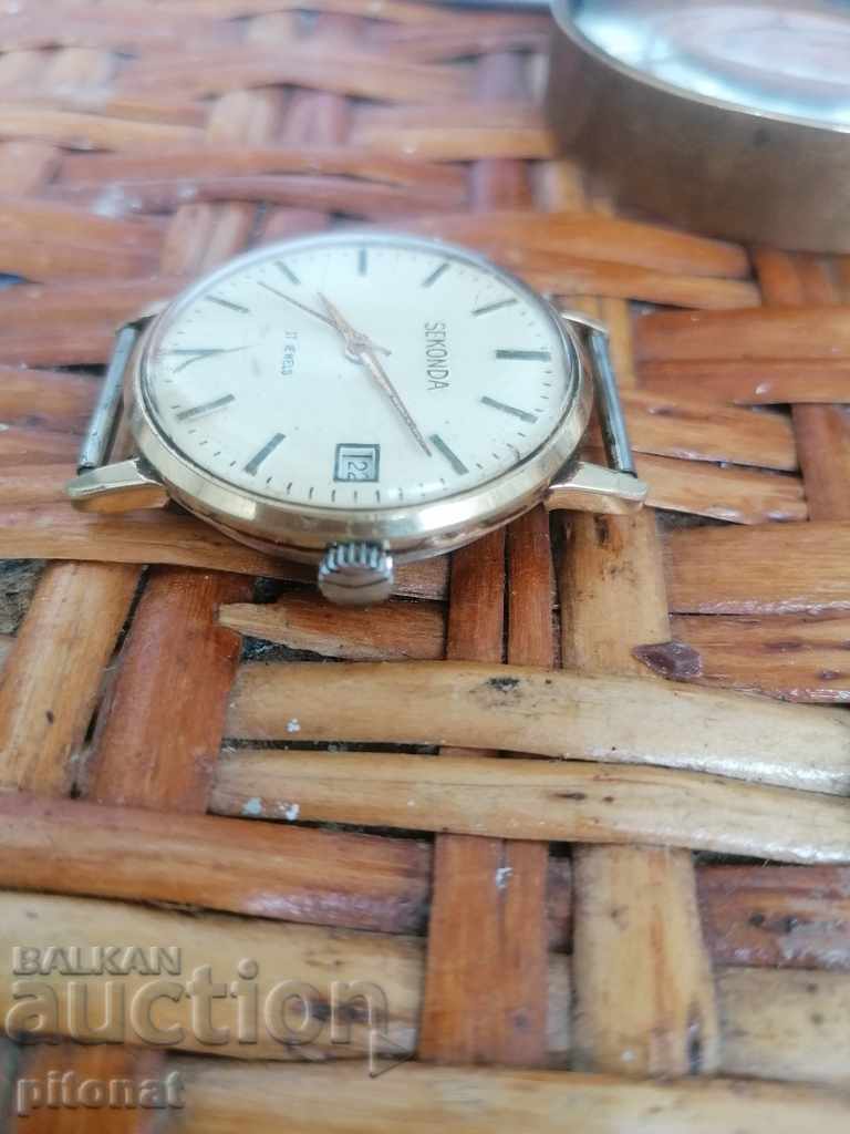 Auction SEKONDA POLJOT AU 5 collector's watch Auction SEKONDA POLJOT AU 5 collector's watch