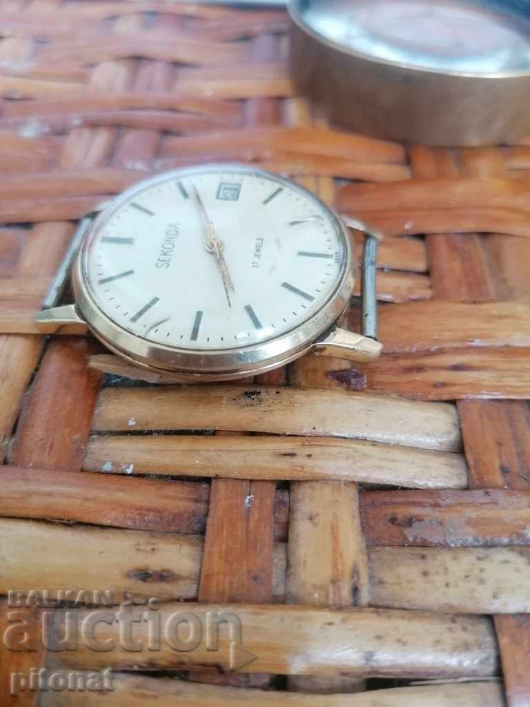 Delivery of SEKONDA POLJOT AU 5 collector's watch Delivery of SEKONDA POLJOT AU 5 collector's watch