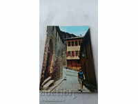 Postcard Plovdiv Old Town Steep Street