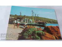 Пощенска картичка Созопол Пристанището