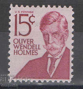 1968. SUA. Americani proeminenți - Oliver Wendall Holmes.