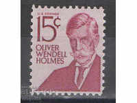 1968. SUA. Americani proeminenți - Oliver Wendall Holmes.