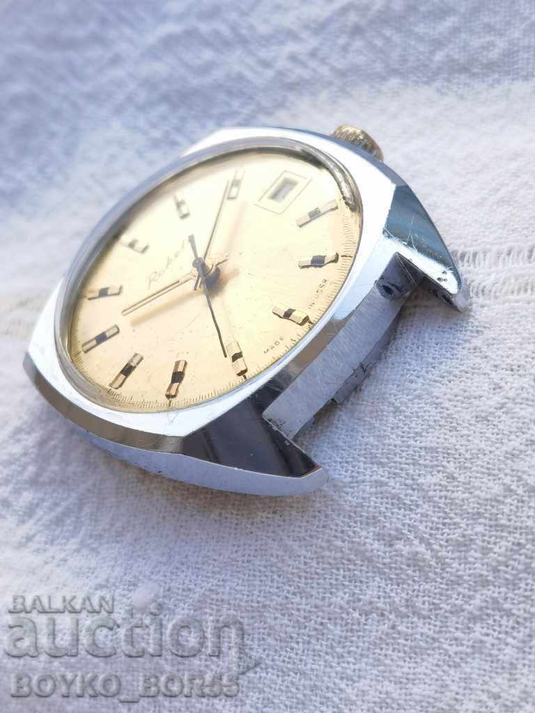 Auction Russian USSR Men's Wrist Mechanical Watch Rocket Auction Russian USSR Men's Wrist Mechanical Watch Rocket