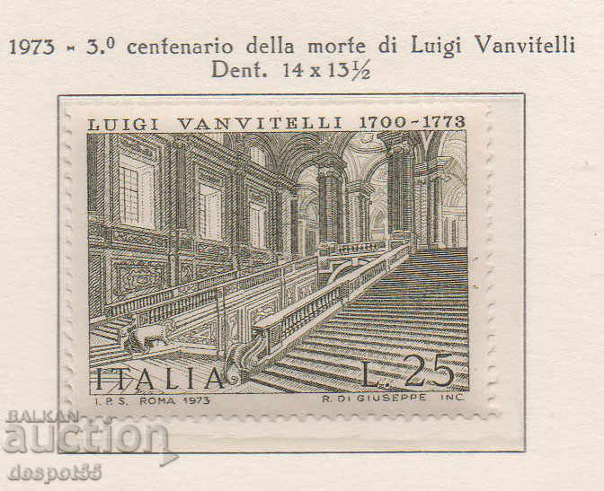 1973. Italia. 200 de ani de la moartea lui Luigi Vanvitelli.