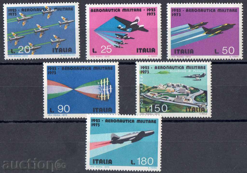 1973. Italy. 50 years of Italian military aviation.