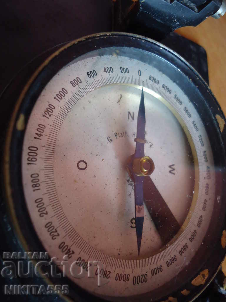 Artillery compass of C. Plath-Hamburg / Germany - WW2 - 5 Artillery compass of C. Plath-Hamburg / Germany - WW2 - 5