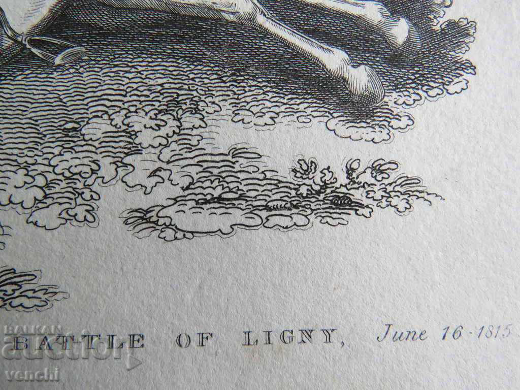 Delivery of 1816 - ENGRAVING - WAR NAPALEON - ORIGINAL Delivery of 1816 - ENGRAVING - WAR NAPALEON - ORIGINAL