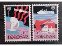 Insulele Feroe 1988 Europa CEPT Nave MNH