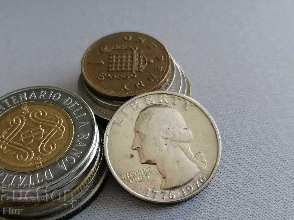 Coin - USA - 1/4 (quarter) dollar 1976 with price 6.00 BGN | € 3.07 Coin - USA - 1/4 (quarter) dollar 1976 with price 6.00 BGN | € 3.07