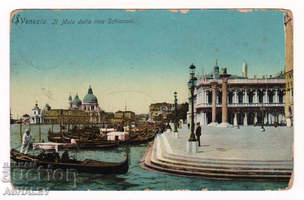 Italia - Veneția / vechi călător 1923 /