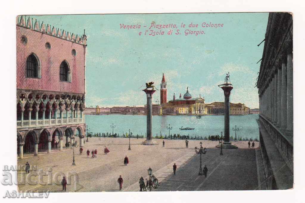 Italia - Veneția / vechi călător 1909 /