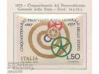 1973. Italy. 50th anniversary of the State Supply Service.