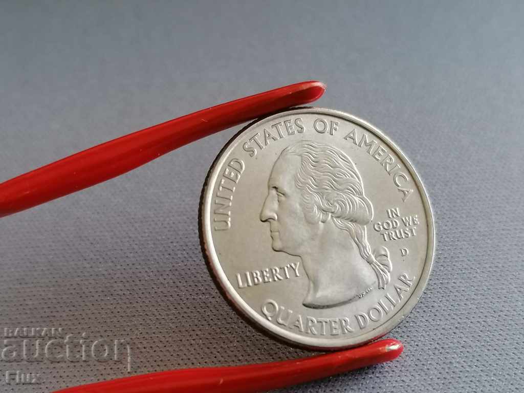 Κέρμα - ΗΠΑ - 1/4 (τέταρτο) δολάριο AUNC (Wyoming) 2007 με τιμή 10.00 BGN | € 5.11 Κέρμα - ΗΠΑ - 1/4 (τέταρτο) δολάριο AUNC (Wyoming) 2007 με τιμή 10.00 BGN | € 5.11