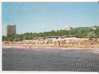 Bulgaria Varna carte poștală Nisipurile de Aur Beach 17 *