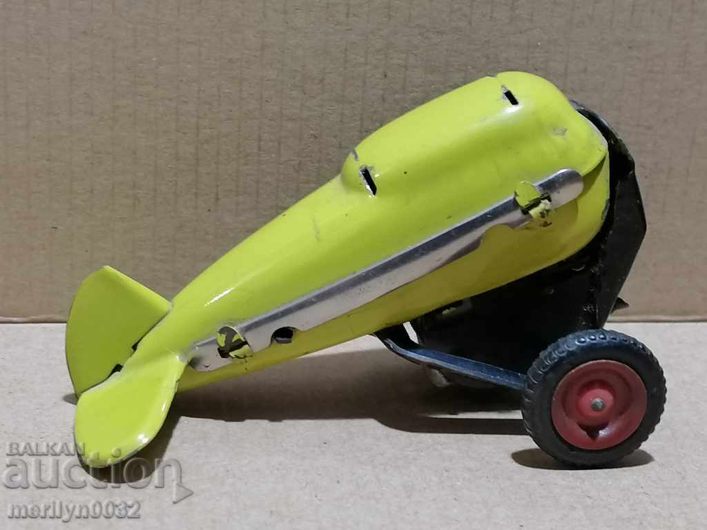 Children's tin toy airplane airplane with price 49.00 BGN | € 25.05 Children's tin toy airplane airplane with price 49.00 BGN | € 25.05