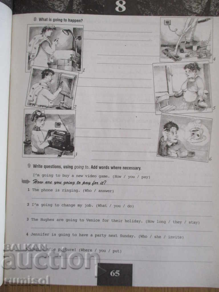 Auction A world of English 1 (8-15 Units) - Workbook Auction A world of English 1 (8-15 Units) - Workbook