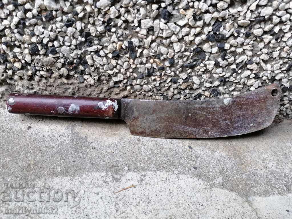 Old wrought iron chopper chopper ax blade wrought iron blade - 5