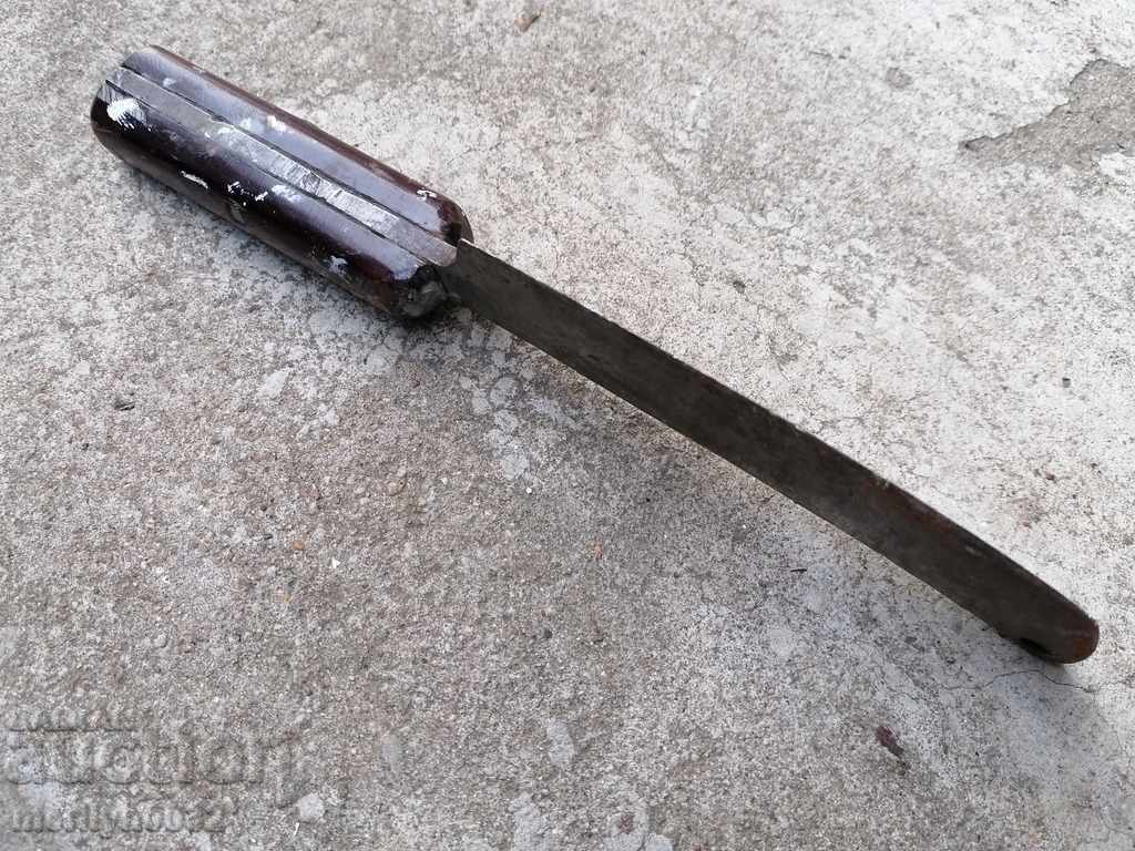 Old wrought iron chopper chopper ax blade wrought iron blade - 6