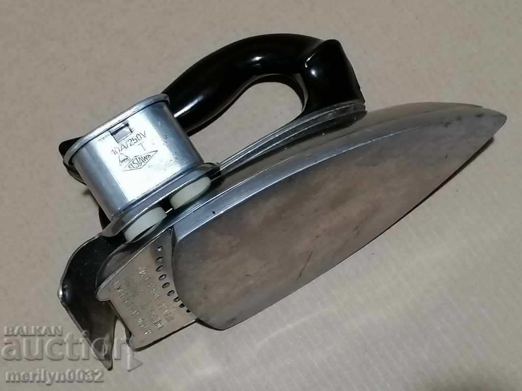 Fier de călcat electric vechi german - 5