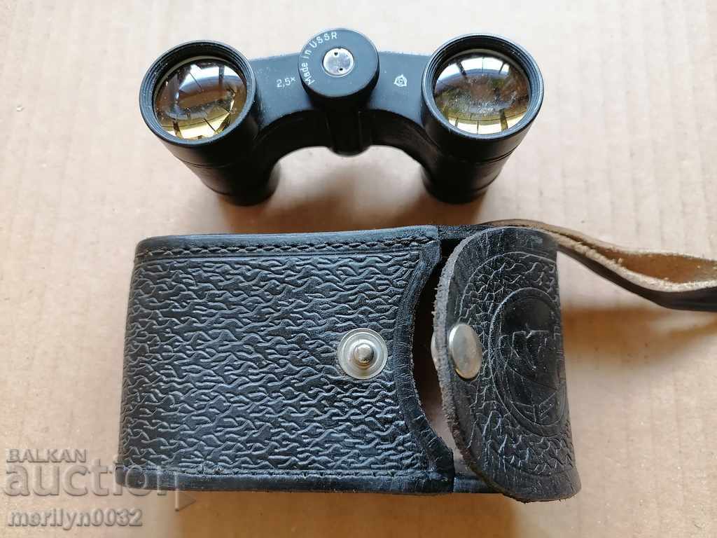 Old theatrical binoculars USSR binoculars, magnifier, viewfinder - 2