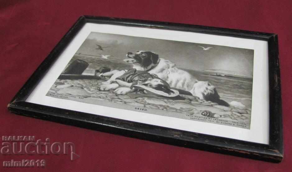 1910 Art Real Photo Picture of Painting LANDSEER-1870. - 6 1910 Art Real Photo Picture of Painting LANDSEER-1870. - 6