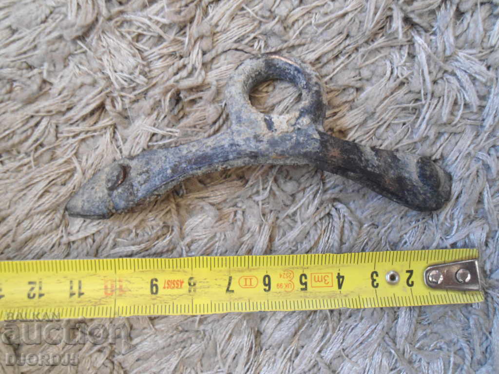 Auction  Old copper boiler hinge