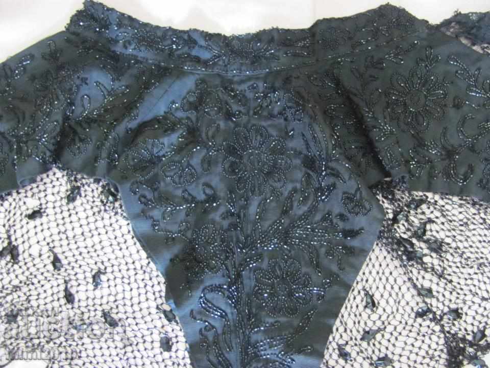 19th century Women's Cloak hand embroidery with beads - 5 19th century Women's Cloak hand embroidery with beads - 5