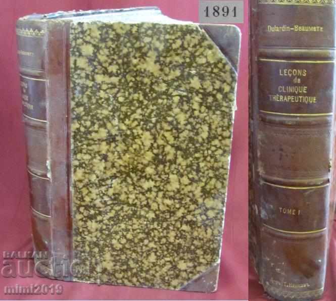 1891 Medical Book Volume 1