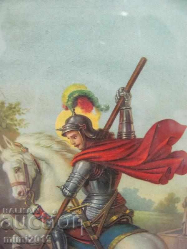 Auction  Vintic Icon of St. George