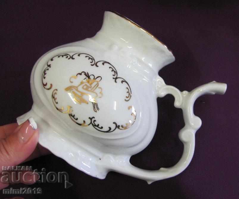 Auction Vinci Porcelain Feeder Czechoslovakia Marked Auction Vinci Porcelain Feeder Czechoslovakia Marked