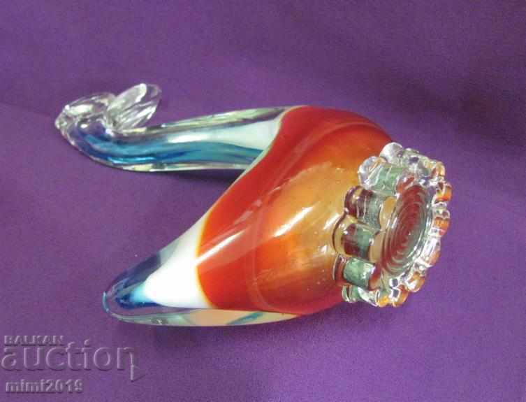 Screw Crystal Glass Figurine - 6