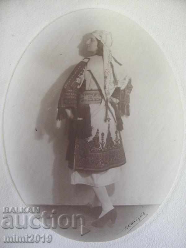 Old Photo Folk Costume