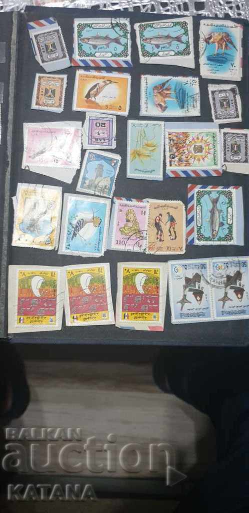 Postage stamps 3 - 6