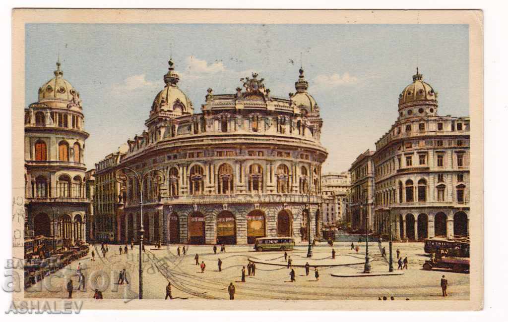 Italia - Genova / vechi călător 1926 Italia - Genova / vechi călător 1926